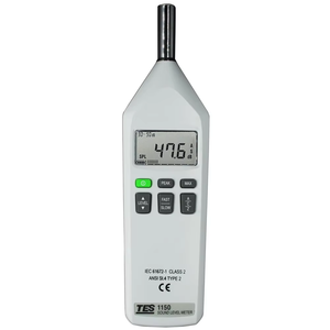 TES-1150/1151 Digital Noise <b>Meter</b> 30-130dB Sound Level <b>Meter</b> for Factory Humidity <b>Moisture</b> Measurement - Product Image 2