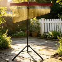 36 Tone Wind Chime Golden Percussion Instrument