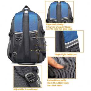 Custom Waterproof Oxford <b>Laptop</b> <b>Backpack</b> Outdoor Camping Travel Bag - Product Image 3