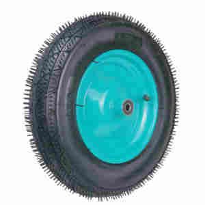 Hanak Factory 13 pulgadas 3,00-8 caucho neumático <span class=keywords><strong>rueda</strong></span> sólida <span class=keywords><strong>carretilla</strong></span> Ruedas Neumáticos resistentes al desgaste - Product Image 2