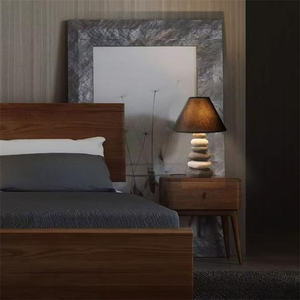 مصباح طاولة JYLIGHTING بتصميم أمريكي كلاسيكي دافئ من السيراميك، مصباح ديكور ذكي حديث لغرفة النوم بجانب السرير وغرفة المعيشة وطاولة الطعام بإضاءة ليد - Product Image 3