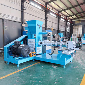 Kuru tip balık yemi pelet makinesi fiyat yüzen balık yemi yem ekstrüder - Product Image 5