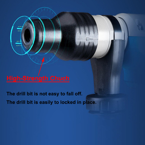 Dongcheng Industrial DIY Portable 220V 1100W Multi-Fungsi <span class=keywords><strong>Rotary</strong></span> Electric <span class=keywords><strong>Hammer</strong></span> Impact Drill Pickaxe Function 95.9ft-lb Max - Product Image 3