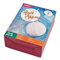 Boîtes d'emballage personnalisées en carton rose recyclé et écologique pour bombes de bain, bombes de douche et sels de bain, recyclables