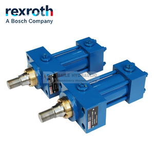 Cilindro Hidráulico Rexroth CDT3ME5.40.22.40Z3X.B11HDDMWW con Varilla de Tracción, Instalación de Brida Rectangular, Varilla de 30 mm, Tubo Exterior de 60 mm - Product Image 3