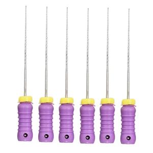 Venta Caliente de Limas Dentales de Níquel Titanio para Uso Manual, 6 Piezas/Paquete, Limas K, Escariadores de 21/25 mm # Instrumentos de Endodoncia 15-40, Lima <span class=keywords><strong>H</strong></span> para Conducto Radicular - Product Image 3