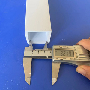 Vente en gros à bas prix 100x50 tube carré en PVC de couleur personnalisée pour la culture hydroponique et le jardin - Product Image 3