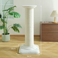 Arbre à chat en bois multi-niveaux de luxe - Poteau à gratter en sisal stable pour chats