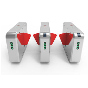 オリジナル工場製フラップバリア 室内用 AISI 304 SUS セキュリティ向上 フラップバリア回転式ゲート - Product Image 1