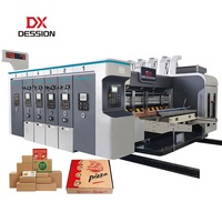 Máquina Automática para Ranurar y Troquelar Papel para Cajas de Cartón Corrugado de 2/3/4 Colores