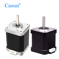 Casun 42X42X34Mm Bipolar DC 24V NEMA17 Motor Stepper untuk 3D Printer XYZ CNC Kit