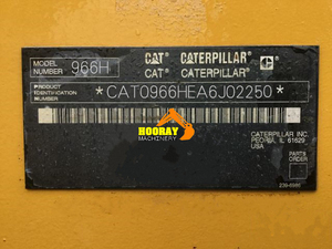 Chargeuse sur pneus Caterpillar Cat 966H d'occasion fabriquée au Japon, à bas prix, prête à être expédiée, chargeuse frontale d'occasion 966, meilleures performances, à vendre - Product Image 5