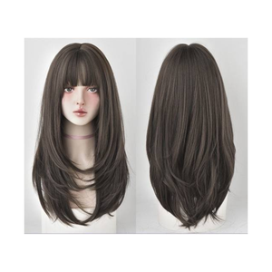 Ombre Blonde Premium 12/36 pouces SyntheticWeave Offre Spéciale Résistant À La Chaleur Os Droite Faisceaux Machine Double Synthétique - Product Image 6