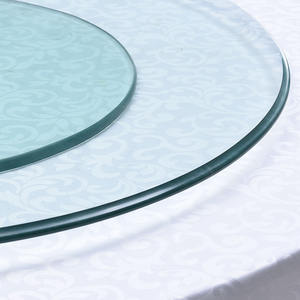 Plataforma Giratoria Redonda de Vidrio Templado TY024, Base Giratoria Resistente para Comedor de Hotel, Modelo Eléctrico - Product Image 1