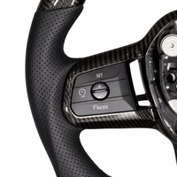 Volant de voiture personnalisé avec écran LED en suède et fibre de carbone, accessoires pour BMW Série 6 E64 630i 645ci 650i
