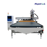 Routeur CNC pour le bois robuste avec fonctions de chargement/déchargement automatiques, broche de 9KW et perceuse à rangées, pour le traitement du bois
