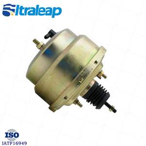 GMFS3-205 1965-1968 GM Full Size (Impala, <span class=keywords><strong>Bel</strong></span> <span class=keywords><strong>Air</strong></span>) 8 "Dual Zinc Booster Conversion Kit W/ Cast Iron Master Cylinder Left Mount - Product Image 3