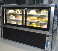 Offre Spéciale De boulangerie En Verre incurvé Gâteau vitrine de Réfrigérateur/Réfrigérateur de gâteau