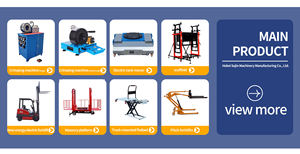 CE elektrikli Powered asansör platformu sepeti atölye pil el arabası hidrolik makaslı kaldırma tezgahı el arabaları ve arabaları - Product Image 6