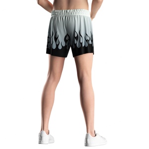 Shorts de Lucha MMA BJJ con Corte Alto, Ligeros, de Secado Rápido, Diseño sin Límites para un Rendimiento Explosivo - Product Image 5