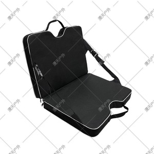 Outdoor Folding Seat <b>Cushion</b> Thickened Black <b>Rectangular</b> Camping Moisture Proof Mat - Product Image 5
