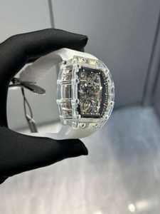 Top Factory High-quality Tourbillon 56-01 Shell <b>Mechanical</b> <b>Watch</b> Sapphire Luxury <b>Watch</b> High-end Fashion Tonneau <b>Watch</b> 50 Bar - Product Image 5