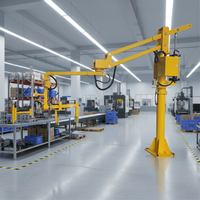 Robot de manutention pour le chargement et le déchargement de conteneurs, bras manipulateur assisté par robot