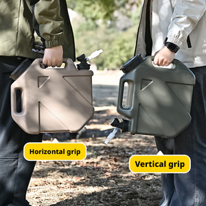 Réservoir d'eau portable pour le camping, <span class=keywords><strong>de</strong></span> qualité alimentaire, grand volume, seau <span class=keywords><strong>de</strong></span> stockage d'eau potable pour les voyages en voiture, les pique-niques en plein <span class=keywords><strong>air</strong></span> et la randonnée - Product Image 4