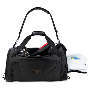 Logo personnalisé 45L <span class=keywords><strong>Sac</strong></span> d'entraînement pour équipement <span class=keywords><strong>de</strong></span> <span class=keywords><strong>sport</strong></span> sec et humide BJJ Jiu Jitsu Duffle <span class=keywords><strong>Sac</strong></span> <span class=keywords><strong>de</strong></span> <span class=keywords><strong>sport</strong></span> pour Gi en sueur, équipement d'arts martiaux, boxe et <span class=keywords><strong>MMA</strong></span> - Product Image 1