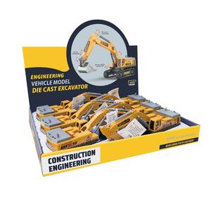 مصنع سبائك حفارة يموت الصب نموذج سيارة مصغرة لعبة احتكاك قوة سيارة لعبة سيارات معدنية - Product Image 5