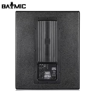Monitor de sonido autoamplificado de alta fidelidad y amplio rango de 15 pulgadas con conector XLR balanceado para conciertos al aire libre de gran escala - Product Image 2