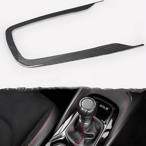 Per <span class=keywords><strong>Corolla</strong></span> 2023 GR rivestimento del cambio (solo guida a destra) bastone su interno in carbonio <span class=keywords><strong>Toyota</strong></span> GR <span class=keywords><strong>Corolla</strong></span> - Product Image 1