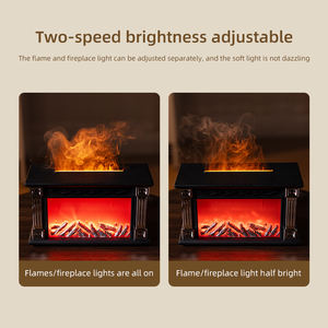 Productos innovadores 2025 Chimeneas ultrasónicas Difusor De Aroma Vaporizador al por mayor para el hogar - Product Image 4