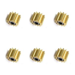 Engrenage en cuivre pour coupeur T130 T830 T730 T525, 6 pièces, CQ890-67091, compatible avec HP DesignJet T125 T630 T530 T135 T120 T520 T100 T650 - Product Image 1