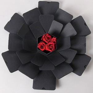 DAMAI Explosion Box 6 Faces <b>Creative</b> <b>Gift</b> Box Love Memory Handmade Romantic Valentine's Day <b>Gift</b> Box Photo Surprise - Product Image 2