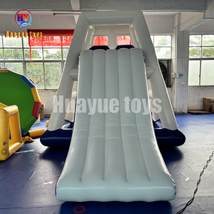 Hồ nước Inflatable tháp leo trượt nhà máy bán hàng trực tiếp Inflatable nổi trượt nước với blob cho công viên nước - Product Image 6