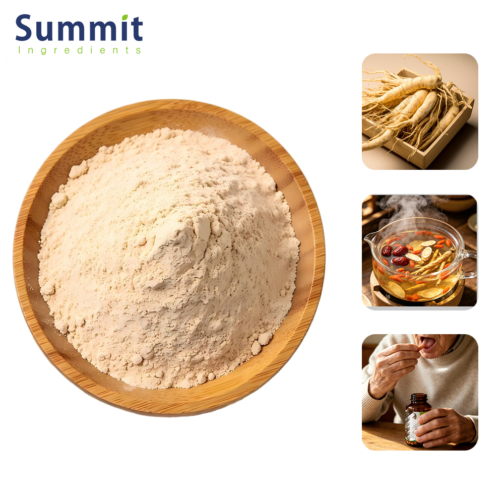 Summit High Quality Ginseng Extract Capsules Ginseng Extract Powder 10% ~80% Ginsenosides Ginseng Root Extract