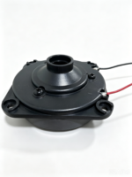 Unit Penggerak Klakson Siren 25W 120dB, Speaker Alarm Darurat Kendaraan, Transduser Audio Siren Mobil, Komponen