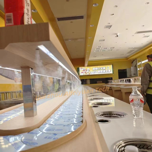 Drehbarer tragbarer Förderer-<span class=keywords><strong>Sushi</strong></span>-Steht isch für <span class=keywords><strong>Sushi</strong></span>-Restaurant - Product Image 2