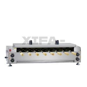 <span class=keywords><strong>Horno</strong></span> de Rodillos para Chimney Cake de Acero Inoxidable de Alta Resistencia, Máquina para Kurtos Kalacs, Resistente a la Corrosión, Larga Duración para Uso Comercial Diario - Product Image 5