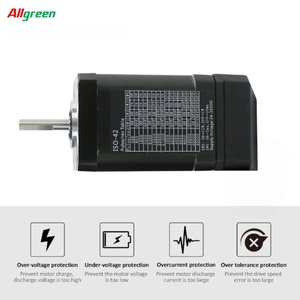 สเต็ปเปอร์มอเตอร์แบบรวม2เฟส Nema17 1.2A 24V 0.4N M/0.8N.M โอเพ่นลูปสเต็ปเปอร์มอเตอร์ไดร์เวอร์สำหรับเครื่องซีเอ็นซี - Product Image 3