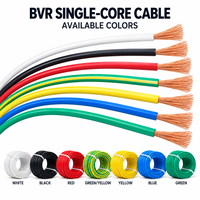 Câble souple monoconducteur en cuivre isolé PVC BVR 450/750V pour câblage de bâtiments modulaires