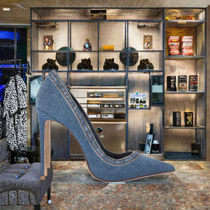 Elegantes Zapatos de Tacón Alto Tipo Slingback para Mujer, Color Azul Denim, PU, Tacones Finos, Plantilla de Gel, Estilo Tobillero, Diseño de Punta Puntiaguda, Sin Cordones - Product Image 2