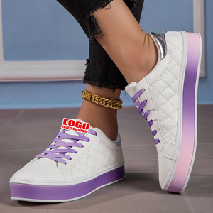 <span class=keywords><strong>Scarpe</strong></span> Casual <span class=keywords><strong>da</strong></span> donna bianche personalizzate <span class=keywords><strong>con</strong></span> plateau alto che aumentano le <span class=keywords><strong>scarpe</strong></span> <span class=keywords><strong>da</strong></span> <span class=keywords><strong>ginnastica</strong></span> Sole spesse alla moda <span class=keywords><strong>da</strong></span> <span class=keywords><strong>ginnastica</strong></span> Zapatillas Para Mujer - Product Image 2