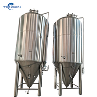 Unitank de Fermentation de Bière 5BBL 10BBL 15BBL 20BBL à Pression avec Isolation Thermique et Contrôle de Température pour Bière Artisanale Commerciale