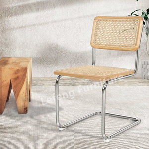 <span class=keywords><strong>Sedia</strong></span> da Pranzo di Lusso in Rattan Stile Western <span class=keywords><strong>Cesca</strong></span> in Canna per Giardino e Hotel Arredamento Moderno Mid-Century - Product Image 2