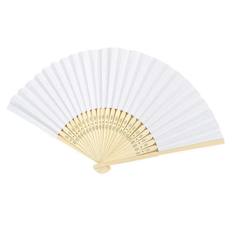Blank folding fan