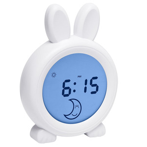 Usine en gros BL09R Rabbit Sleep Trainer enfants, réveil pour enfants pour l'entraînement au sommeil, réveil numérique pour lampe de nuit - Product Image 1