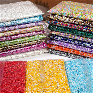 JC Crystal Großhandel Bulk 450g 3mm 4mm Glass amen perlen Factory Mix Farben Samen perlen für die Schmuck herstellung - Product Image 1