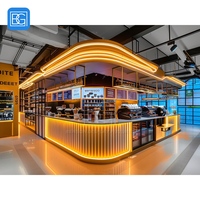 Vitrine de présentation de pain pour café, comptoir en verre pour produits de boulangerie, vitrine de service pour boulangerie